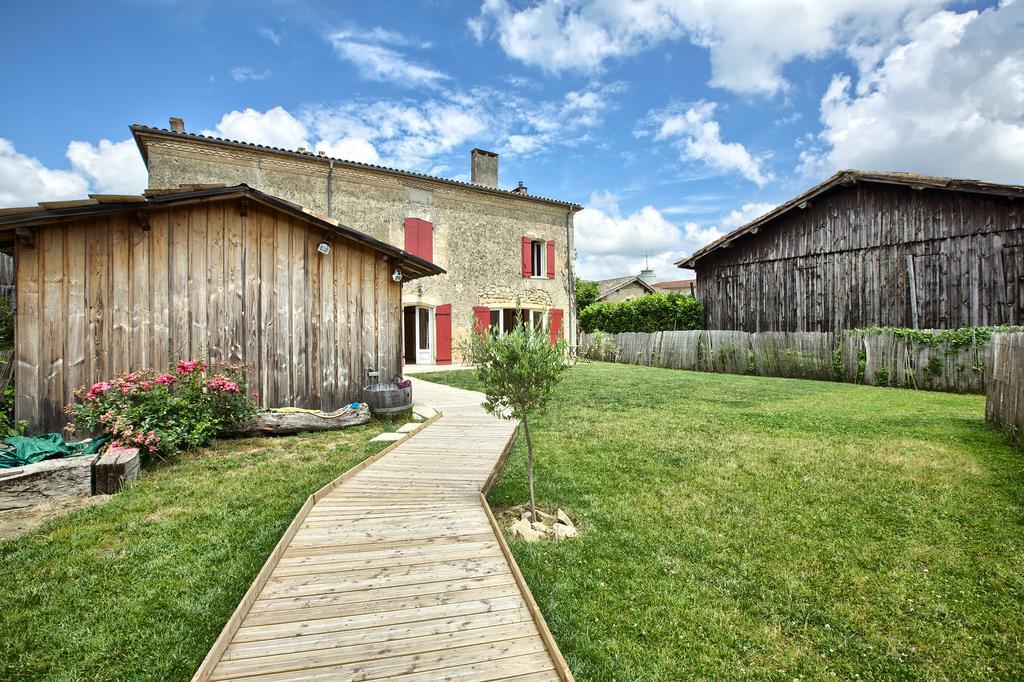 Maison D'Hotes Rouge Bordeaux Auros Buitenkant foto